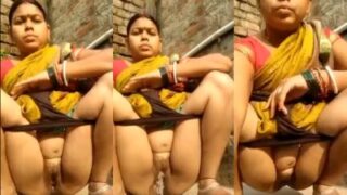 Bini Orang Telanjang Kencing Di Luar Sambil Bikin Video Mms