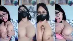 Tante Cinta Tobrut Pamer Toket Sambil Sepong, Bikin Ngaceng Abis.