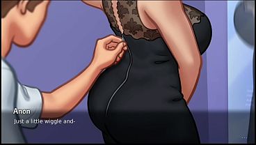 Ibu Tiri Mengakhiri Percakapan Dengan Satu Senyum Menggoda (18+)