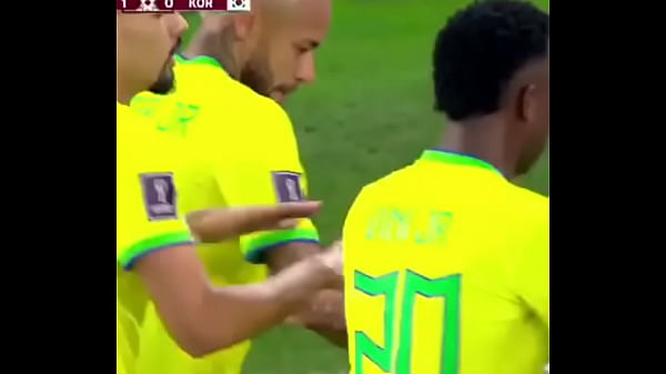 Brasil Ngegasin Kontol Korea Live!!! Neymar Sama Gengnya Pesta Sambil Crot Bareng