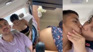 Cewek Bikin Pasangannya Tegang Di Mobil, Nikmatin Seks Desi Di Luar Ruangan
