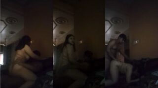 Sali Montok Seksi Nikmati Chudai Panas Sama Jija Sambil Nunggingin Memek Basah.
