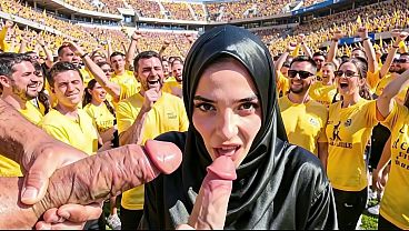 Fans Jerman Digebukin Lawan, Video Interaktif Ai Bikin Makin Erotis