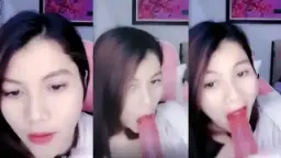 Marimar Kimmy Colokin Dildo Jepit Pake Toket Basah Sampe Merem Melek